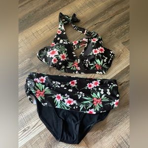 New 3x 2 piece bathing suit.